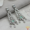 Silver Mintgreen Earings