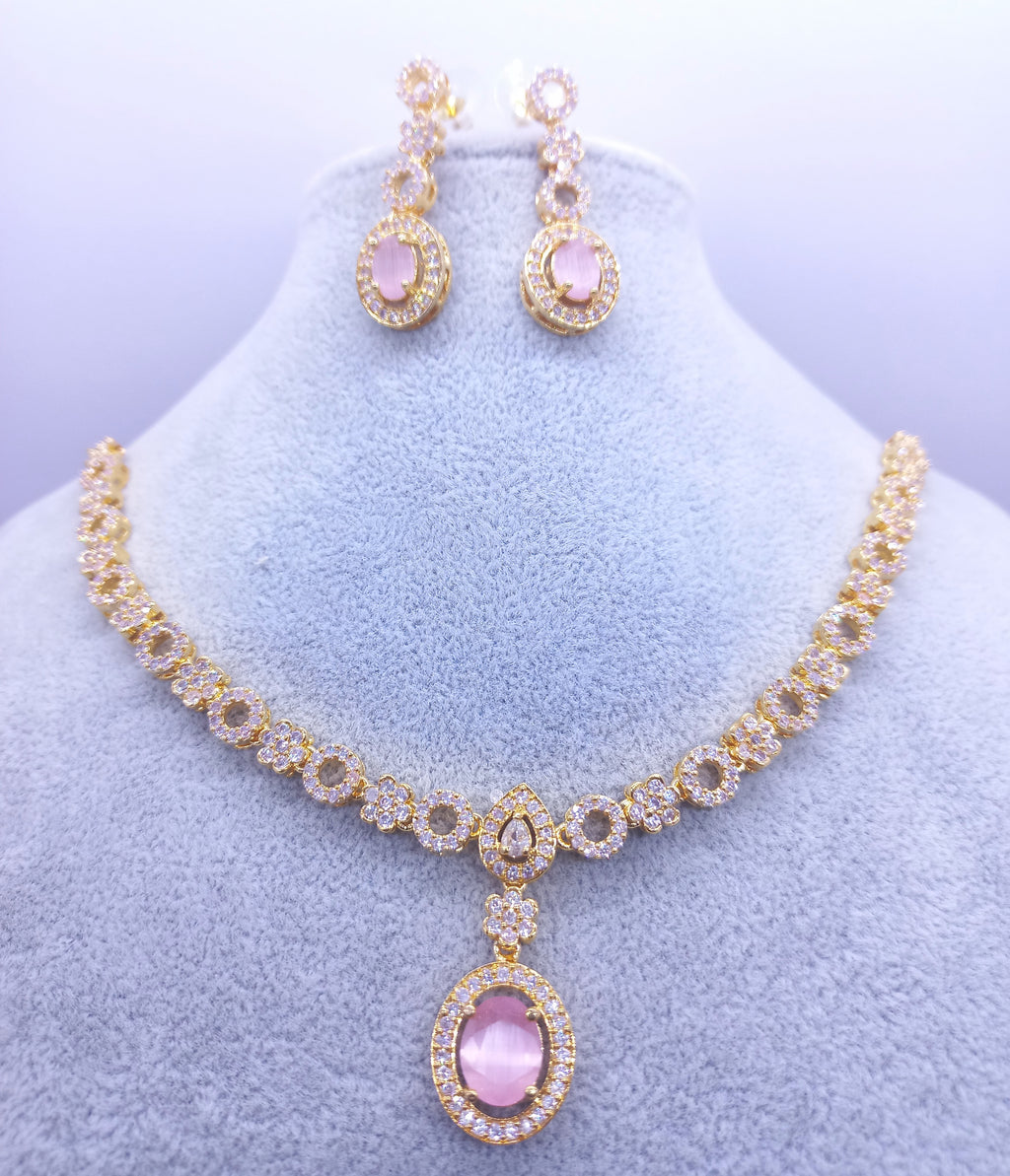 golden mint pink set