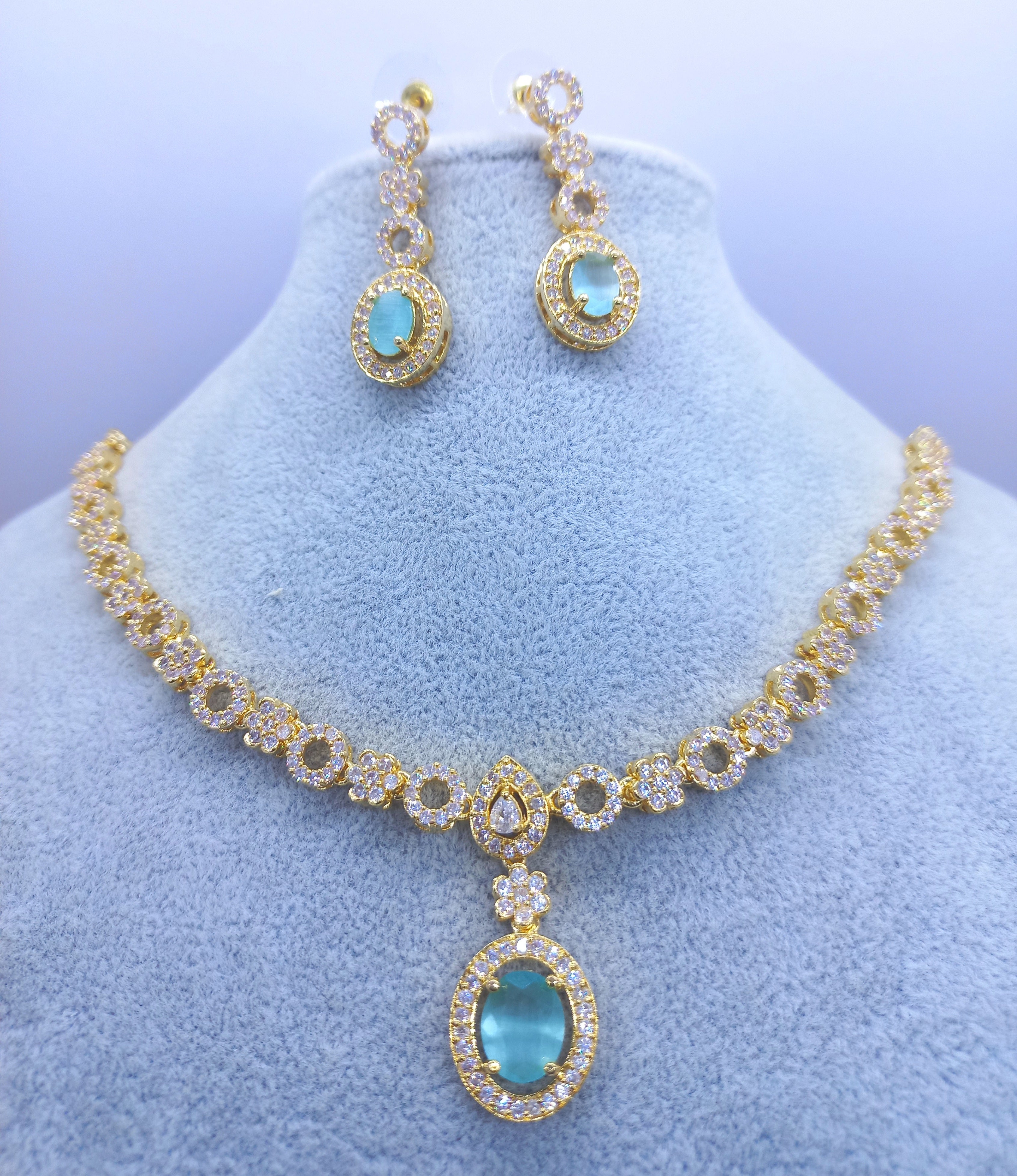 golden mintgreen set