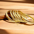Golden bangles